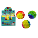 Piłeczka Świecąca Do Odbijania Ugniatania z Wgłębieniami Kolorowa 9,5cm