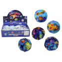 Piłeczka Świecąca Do Odbijania  z Wgłębieniami Zwierzęta Morskie 7cm