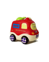 Zestaw Autek Policja Ambulans dla Niemowlaka z Napędem 4el
