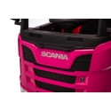 Auto Na Akumulator Scania 500R HL698  Różowe 4x4