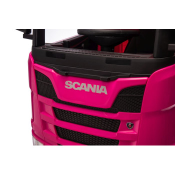 Auto Na Akumulator Scania 500R HL698  Różowe 4x4