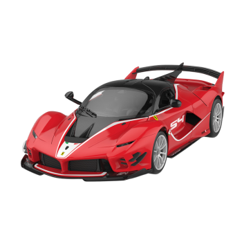 Klocki Konstrukcyjne Auto Rastar 1:18 Ferrari FXXK EVO Czerwone 88 Elementów