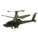 Helikopter Militarny Apache Zdalnie Sterowany RC Syma S109H Khaki