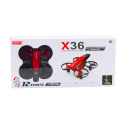 Zdalnie Sterowany Dron RC X36 SYMA Czerwony