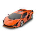 Auto RC 1:24 Rastar Lamborghini Sian Pomarańczowe