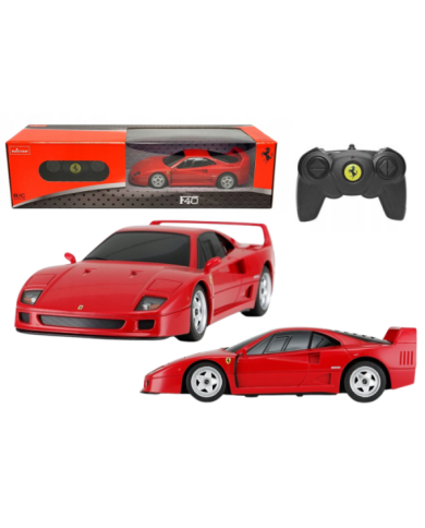 Auto Sportowe RC 1:24 Zdalnie Sterowane Ferrari F40 Czerwone