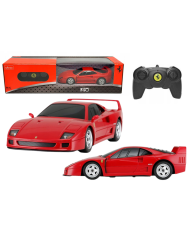 Auto Sportowe RC 1:24 Zdalnie Sterowane Ferrari F40 Czerwone