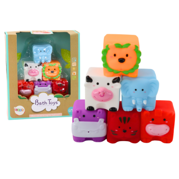 Miękkie Klocki Edukacyjne Do Kąpieli Zwierzęta