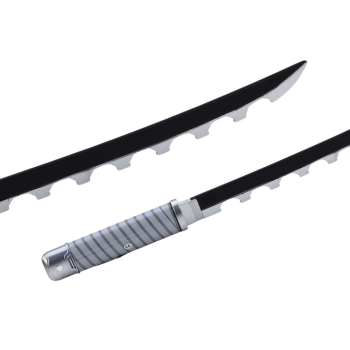 Miecz Samurajski Nichirin Na Baterie Wygodna Rękojeść Czarny Dźwięk