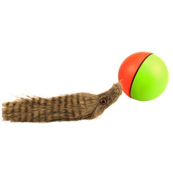 Piłka z Puszystą Fretką Ogon Zabawka Interaktywna Do Kąpieli