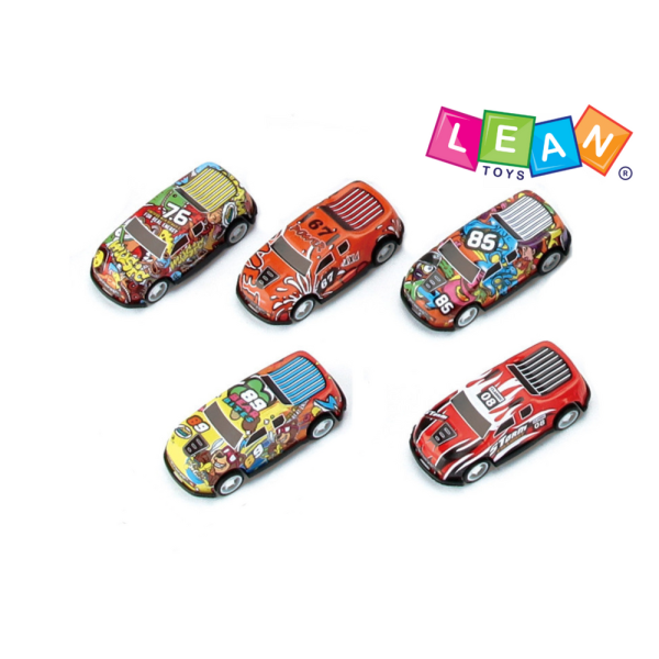 Zestaw Resoraków Autka Samochody Z Napędem Kolorowe 15 Sztuk