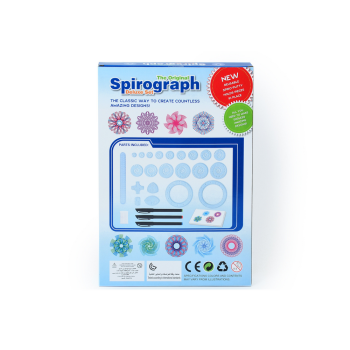 Zestaw Edukacyjny Spirograf Pisaki 27 Elementów