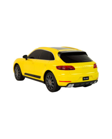 Auto R/C Porsche Macan Turbo 1:24 Rastar Żółty