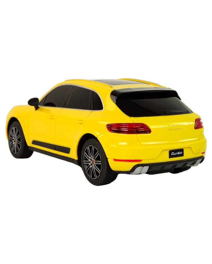 Auto R/C Porsche Macan Turbo 1:24 Rastar Żółty