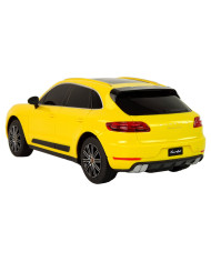 Auto R/C Porsche Macan Turbo 1:24 Rastar Żółty