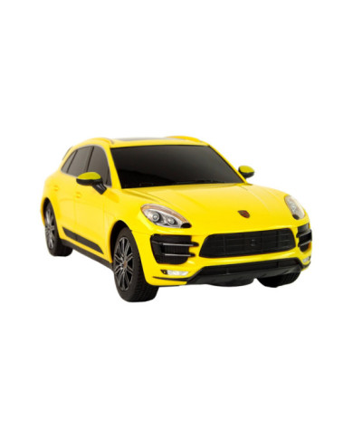 Auto R/C Porsche Macan Turbo 1:24 Rastar Żółty
