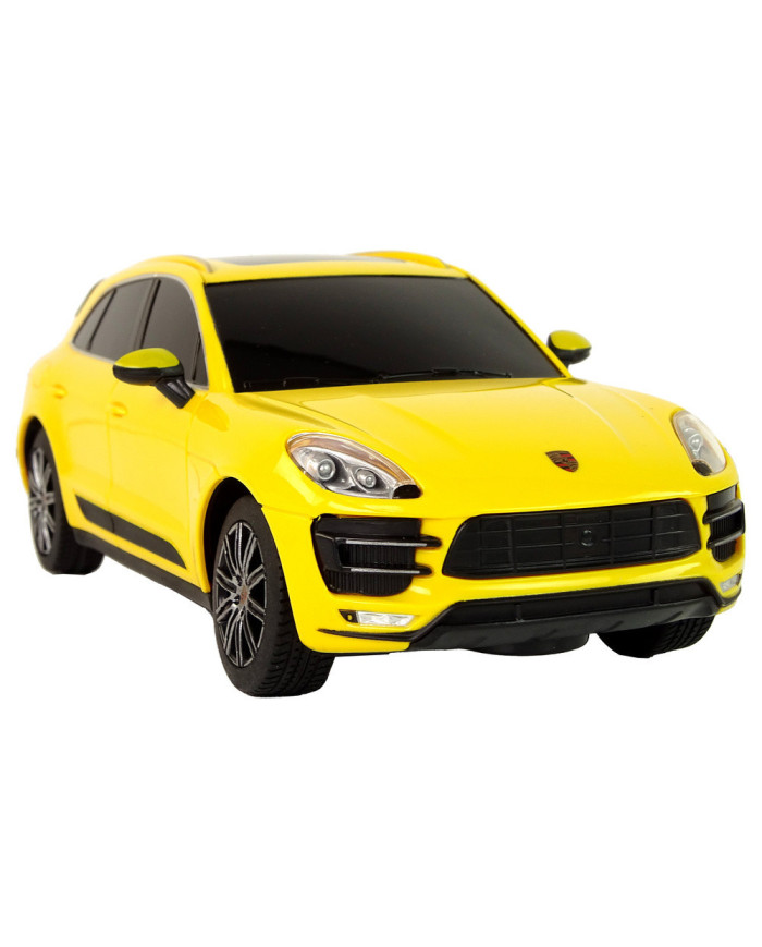 Auto R/C Porsche Macan Turbo 1:24 Rastar Żółty