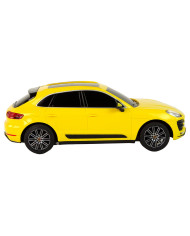 Auto R/C Porsche Macan Turbo 1:24 Rastar Żółty