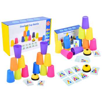 Gra Zręcznościowa Układanie Kubków Karty Dzwonek