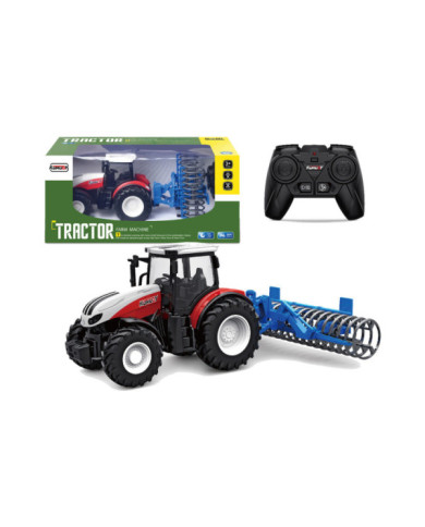 Traktor Zdalnie Sterowany Wał Rolniczy 2,4 G Gumowe Koła