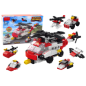 Klocki Konstrukcyjne Helikopter 6w1 Zestaw DIY Pojazdy 117 ele.