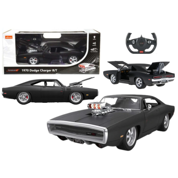 Auto RC 1:16 Zdalnie Sterowany Dodge Charger R/T Otwierane Elementy Czarny
