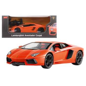 Auto RC 1:14 Rastar Lamborghini Aventador LP700 Pomarańczowe