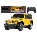 Auto R/C 1:24 Zdalnie Sterowany JEEP Wrangler JL Rubicon Żółty