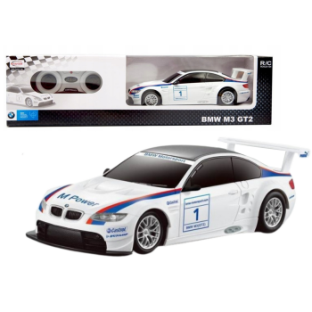 Auto Sportowe RC 1:24 Zdalnie Sterowane BMW M3 GT2 białe