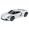 Auto Sportowe RC 1:24 Zdalnie Sterowane Porsche 918 Spyder Srebrne