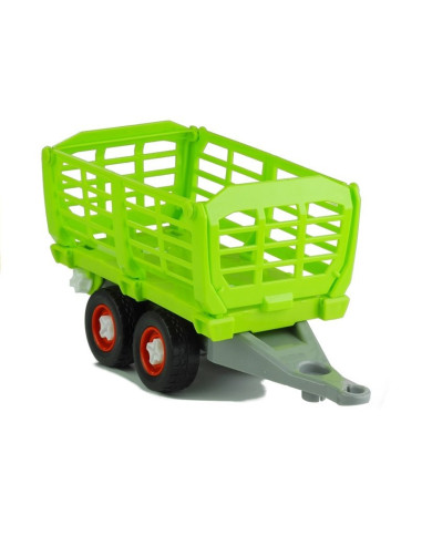 Rozkręcany Traktor z Otwierana Przyczepą 43 cm