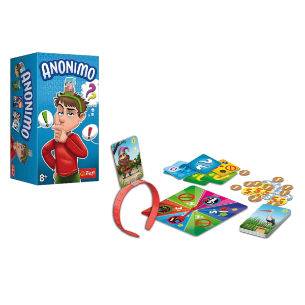 Gra Anonimo Zgadnij Kim Jesteś Trefl 01907