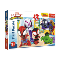 Puzzle 24el.Maxi Spidey i Przyjaciele Trefl 14348