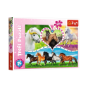 Puzzle 200 el. Piękne Konie Trefl 13248