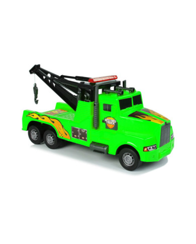Auto Ciężarówka Holownik Pomoc Drogowa 1:10 Lina Zielona