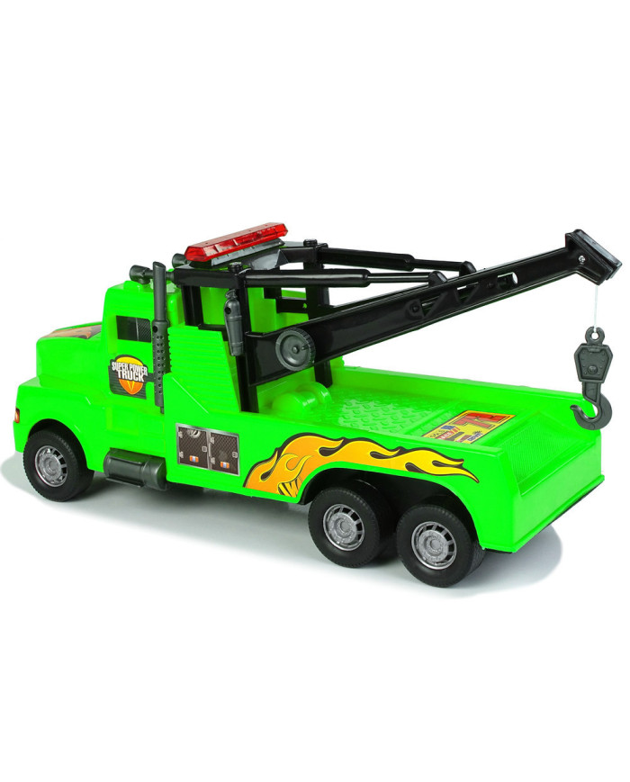 Auto Ciężarówka Holownik Pomoc Drogowa 1:10 Lina Zielona