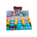 Zabawka Do Kąpieli Nakręcany Krab Chodzi Pływa Niebieski