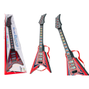 Gitara Elektryczna Dla Dzieci Światła Melodie Czerwona