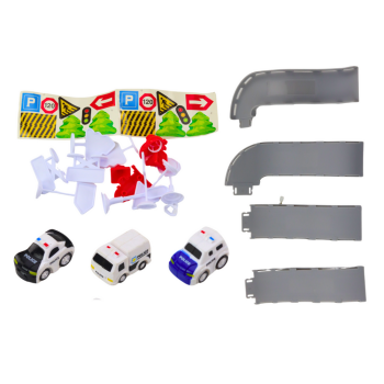 Samolot Interaktywny Do Rozłożenia Komisariat Policji 2w1 DIY