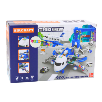 Samolot Interaktywny Do Rozłożenia Komisariat Policji 2w1 DIY