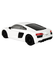 Auto Samochód Zdalnie Sterowany RC Audi R8 Rastar Pilot Białe 1:24
