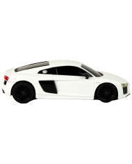 Auto Samochód Zdalnie Sterowany RC Audi R8 Rastar Pilot Białe 1:24