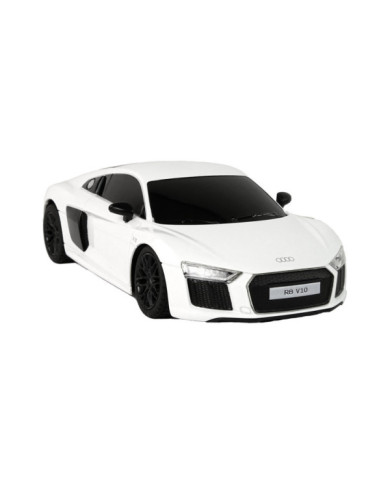 Auto Samochód Zdalnie Sterowany RC Audi R8 Rastar Pilot Białe 1:24