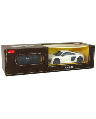 Auto Samochód Zdalnie Sterowany RC Audi R8 Rastar Pilot Białe 1:24