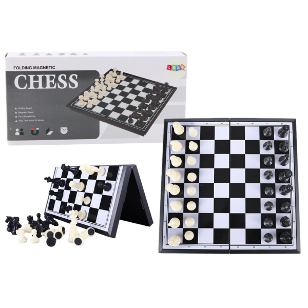 Gra Planszowa Szachy Klasyczne Magnetyczna Plansza Piony Figury