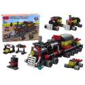 Zestaw Klocków Konstrukcyjnych 6w1 Lokomotywa 118el