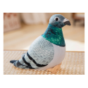 Maskotka Pluszowy Gołąb Grzywacz Szary 20cm