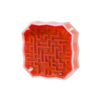 Gra Logiczna Labirynt Z Kuleczką Czerwona