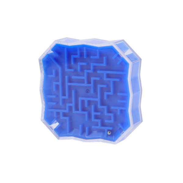 Gra Logiczna Labirynt Z Kuleczką Niebieska