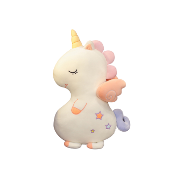 Maskotka Pluszowa Uroczy Jednorożec Biały 50cm